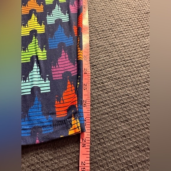 Disney Magic Kingdom Logo Leggings Size Medium - Picture 6 of 7
